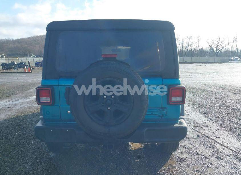 Photo 17 of 2020 Jeep Wrangler UNLIMITED SPORT S 4X4 (VIN 1C4HJXDN4LW140309)