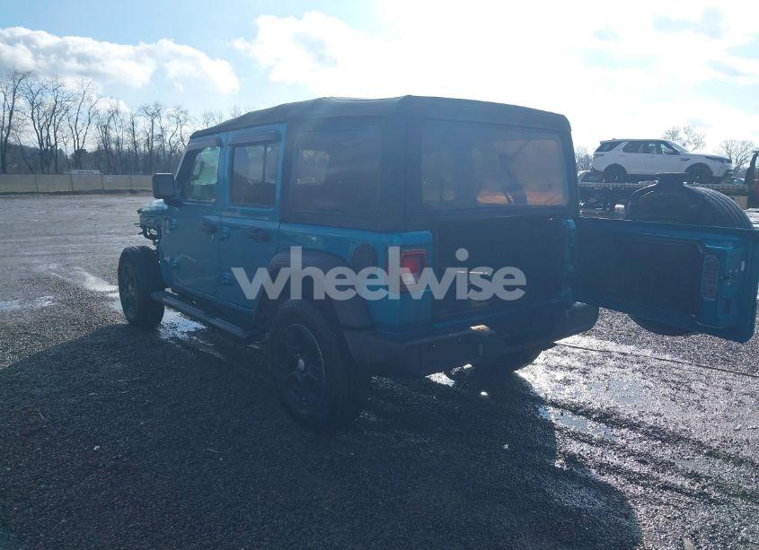 Photo 3 of 2020 Jeep Wrangler UNLIMITED SPORT S 4X4 (VIN 1C4HJXDN4LW140309)