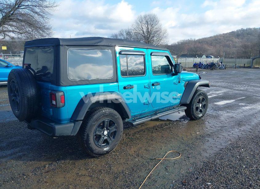 Photo 4 of 2020 Jeep Wrangler UNLIMITED SPORT S 4X4 (VIN 1C4HJXDN4LW140309)