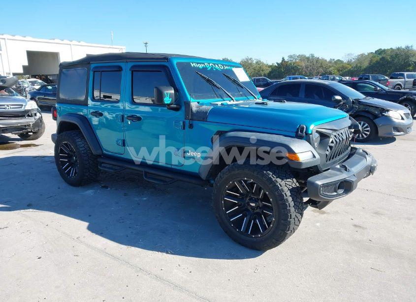 2020 Jeep Wrangler UNLIMITED SPORT S 4X4 (VIN 1C4HJXDN4LW223822) main photo