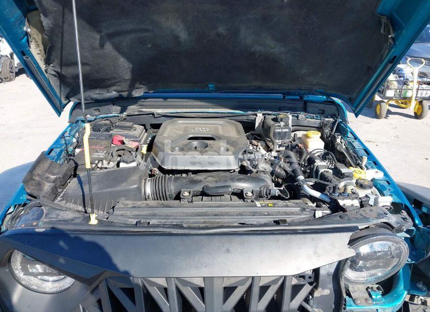 Photo 10 of 2020 Jeep Wrangler UNLIMITED SPORT S 4X4 (VIN 1C4HJXDN4LW223822)