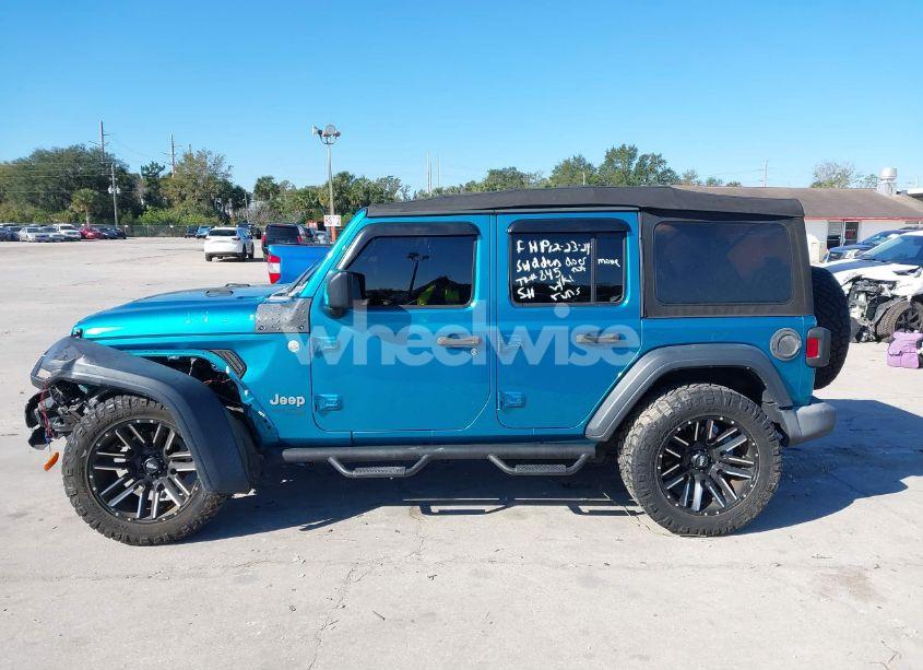 Photo 14 of 2020 Jeep Wrangler UNLIMITED SPORT S 4X4 (VIN 1C4HJXDN4LW223822)