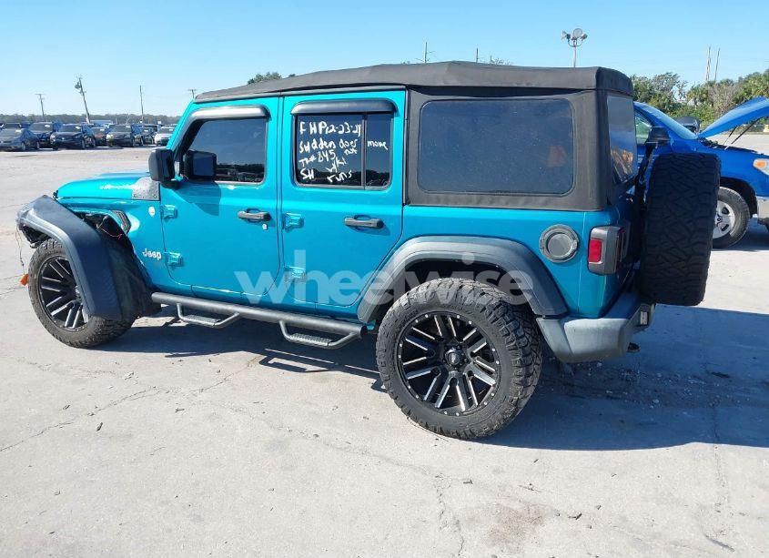 Photo 3 of 2020 Jeep Wrangler UNLIMITED SPORT S 4X4 (VIN 1C4HJXDN4LW223822)