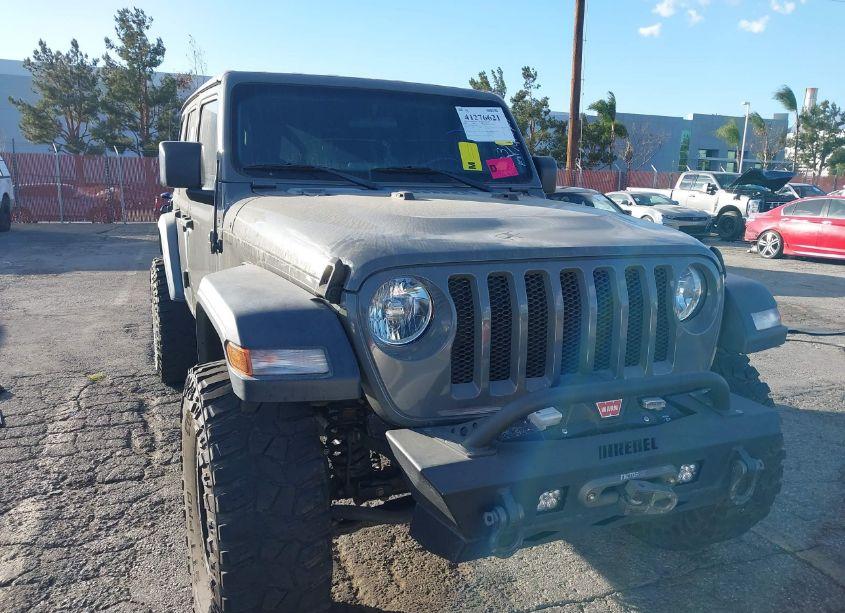 Photo 12 of 2020 Jeep Wrangler UNLIMITED SPORT S 4X4 (VIN 1C4HJXDN4LW283146)