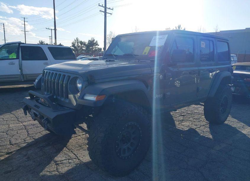 Photo 2 of 2020 Jeep Wrangler UNLIMITED SPORT S 4X4 (VIN 1C4HJXDN4LW283146)