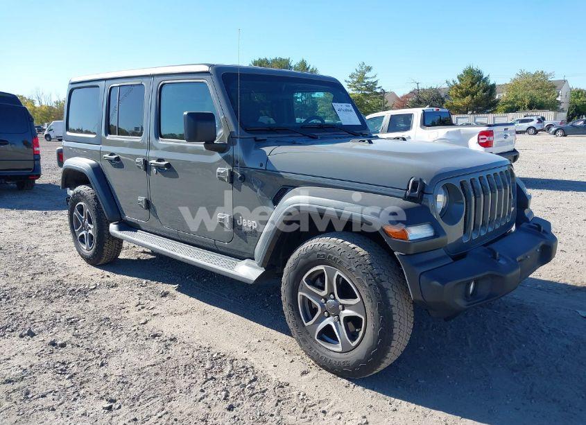 2021 Jeep Wrangler UNLIMITED SPORT S 4X4 (VIN 1C4HJXDN4MW542736) main photo