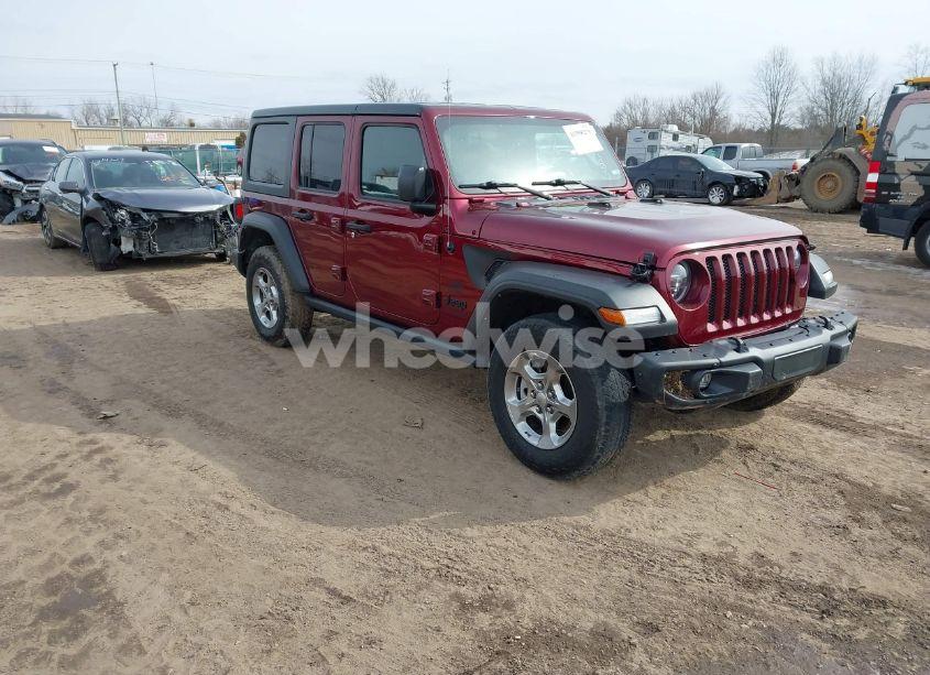 2021 Jeep Wrangler UNLIMITED FREEDOM 4X4 (VIN 1C4HJXDN4MW666523) main photo