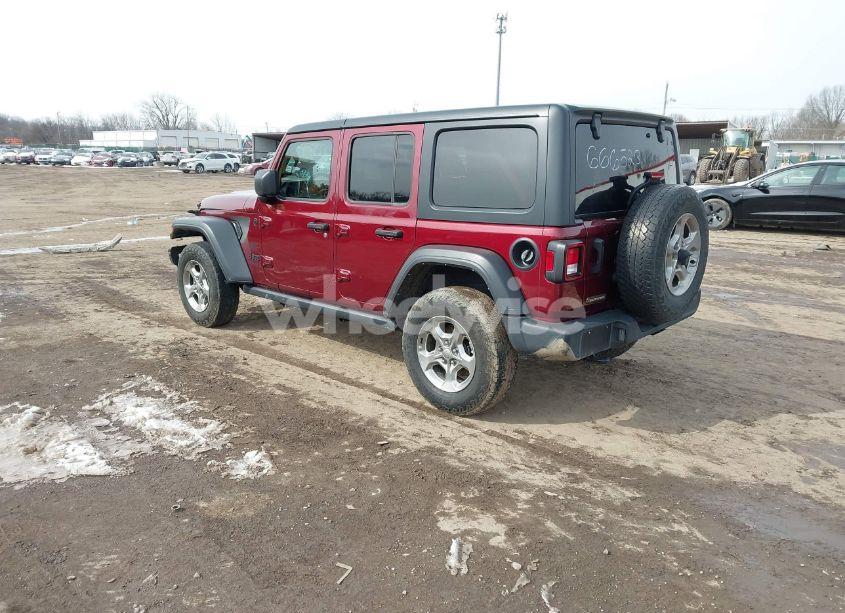 Photo 3 of 2021 Jeep Wrangler UNLIMITED FREEDOM 4X4 (VIN 1C4HJXDN4MW666523)