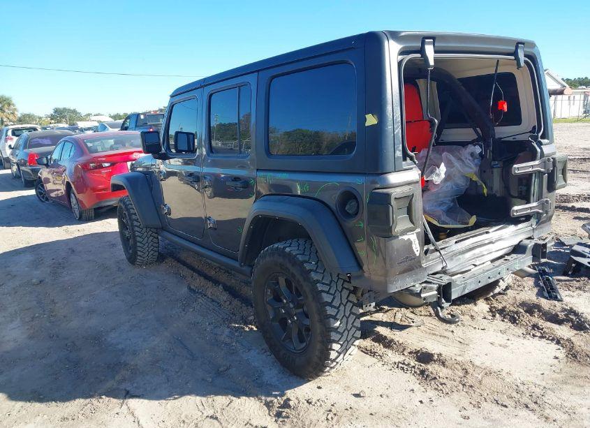 Photo 3 of 2021 Jeep Wrangler UNLIMITED WILLYS 4X4 (VIN 1C4HJXDN4MW681135)