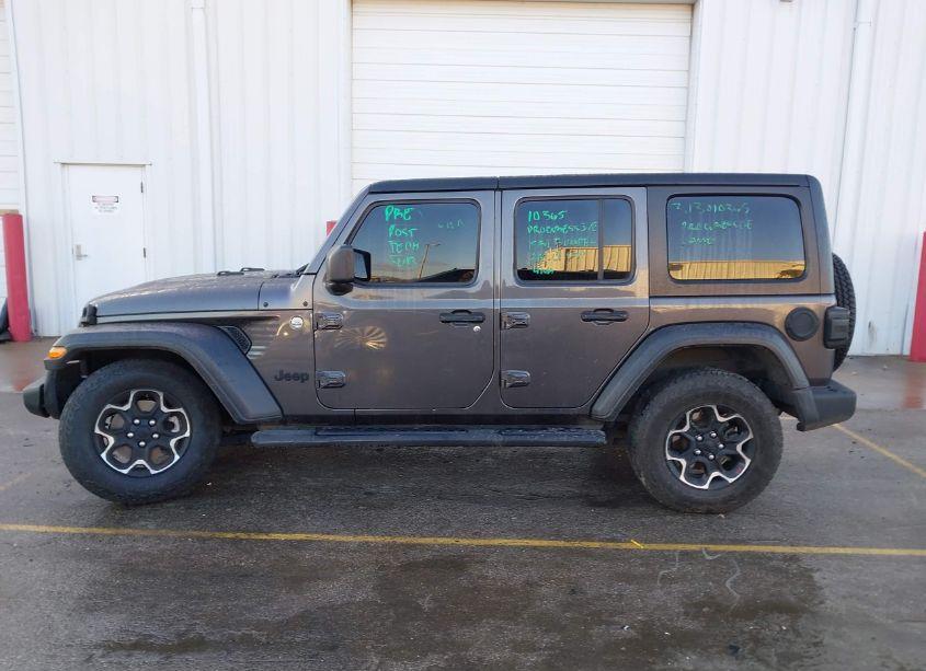Photo 14 of 2021 Jeep Wrangler UNLIMITED SPORT S 4X4 (VIN 1C4HJXDN4MW720645)