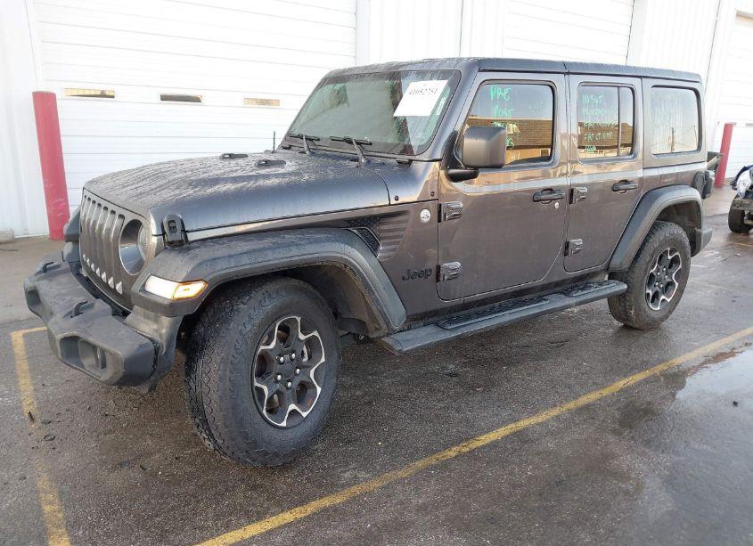 Photo 2 of 2021 Jeep Wrangler UNLIMITED SPORT S 4X4 (VIN 1C4HJXDN4MW720645)