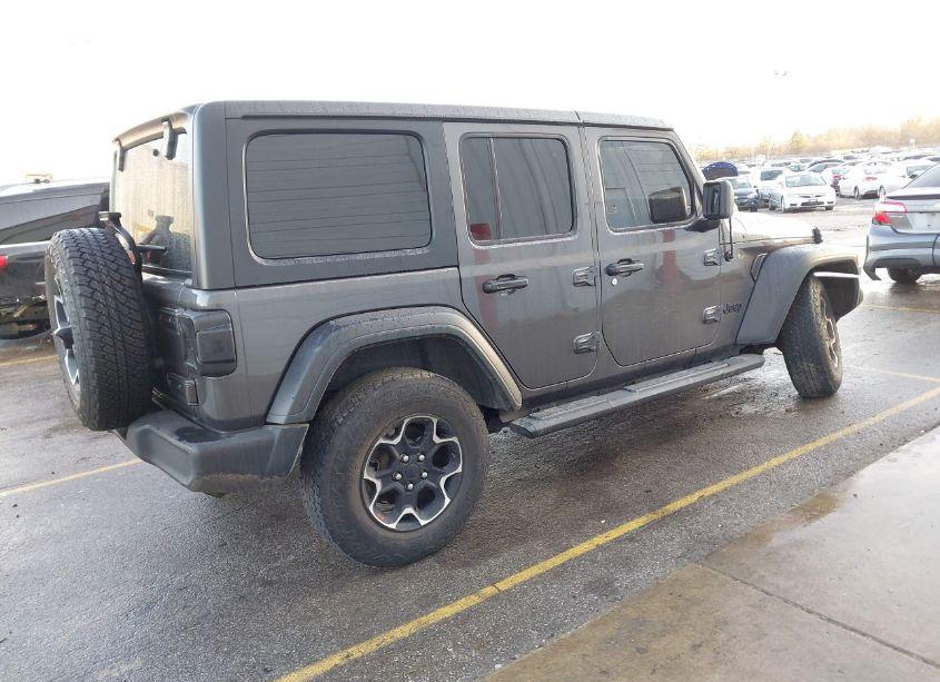 Photo 4 of 2021 Jeep Wrangler UNLIMITED SPORT S 4X4 (VIN 1C4HJXDN4MW720645)