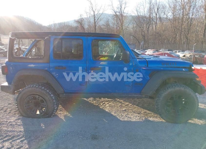 Photo 13 of 2021 Jeep Wrangler UNLIMITED WILLYS 4X4 (VIN 1C4HJXDN4MW779291)