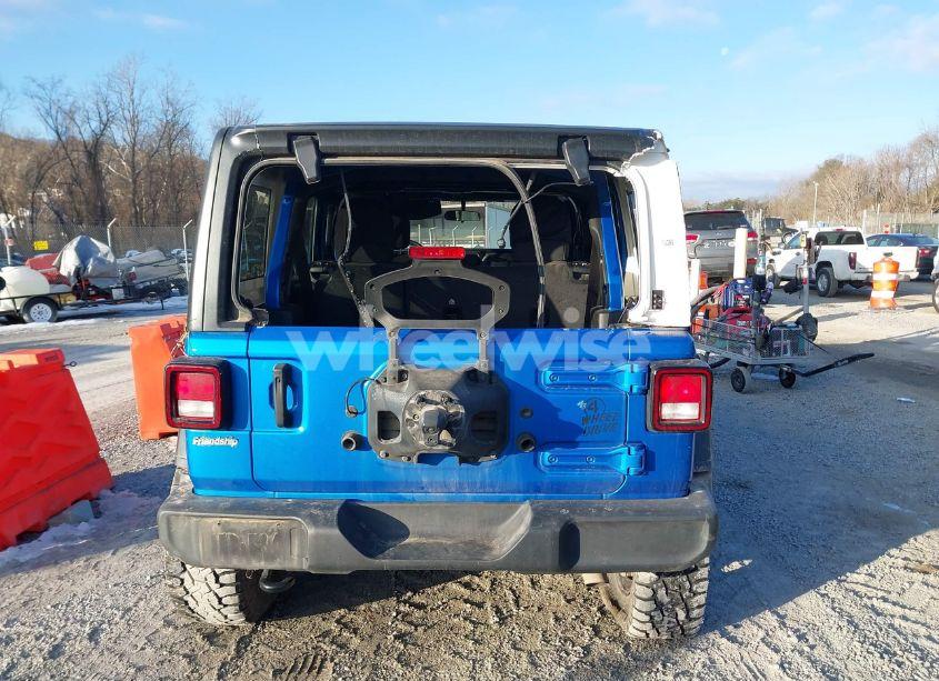 Photo 16 of 2021 Jeep Wrangler UNLIMITED WILLYS 4X4 (VIN 1C4HJXDN4MW779291)