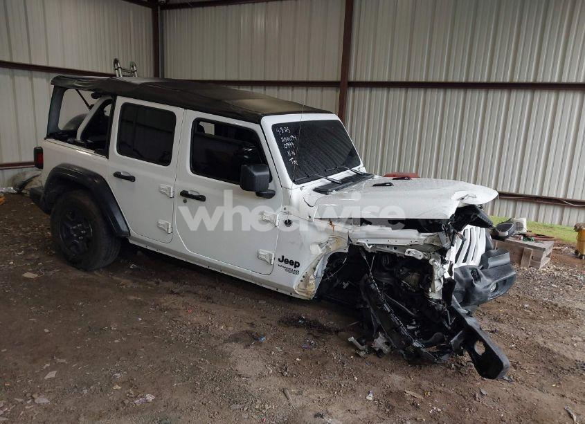 2021 Jeep Wrangler UNLIMITED SPORT 4X4 (VIN 1C4HJXDN4MW790999) main photo