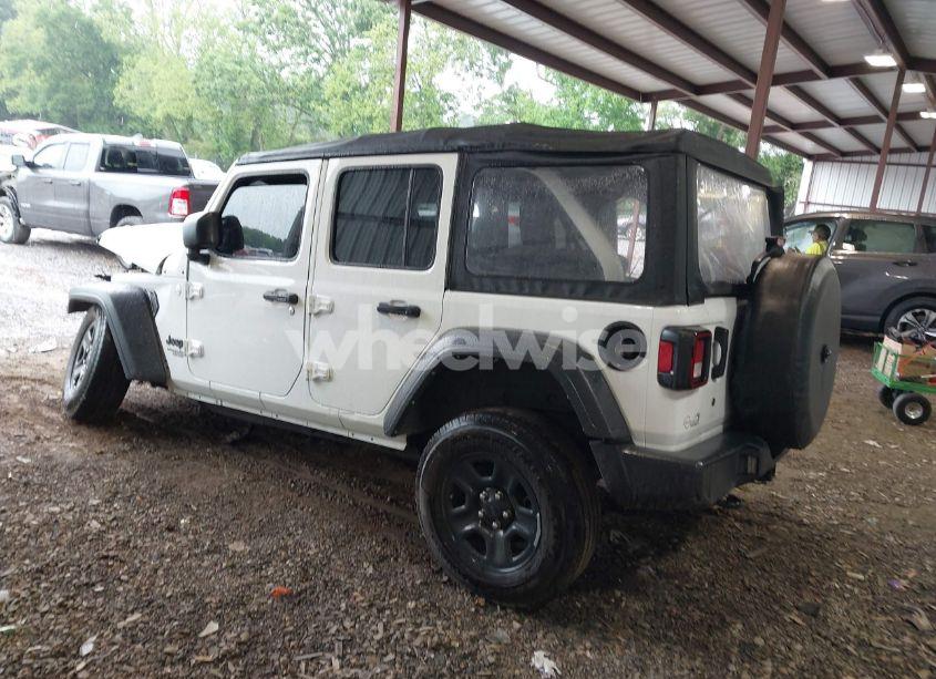 Photo 3 of 2021 Jeep Wrangler UNLIMITED SPORT 4X4 (VIN 1C4HJXDN4MW790999)