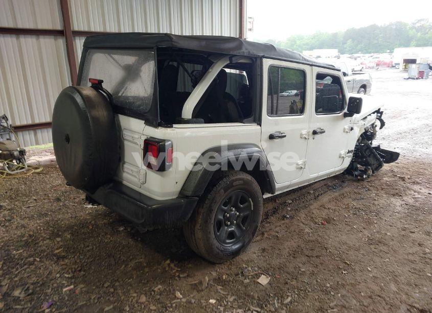 Photo 4 of 2021 Jeep Wrangler UNLIMITED SPORT 4X4 (VIN 1C4HJXDN4MW790999)