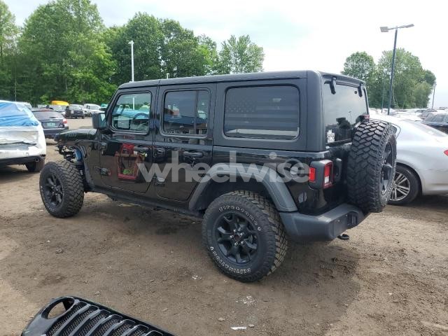 Photo 3 of 2022 JEEP WRANGLER UNLIMITED SPORT (VIN 1C4HJXDN4NW130060)