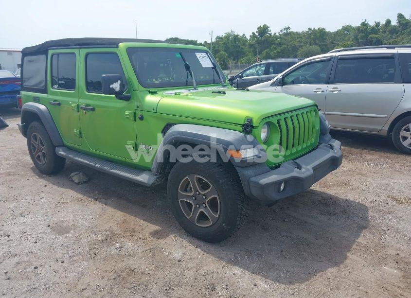 2018 Jeep Wrangler UNLIMITED SPORT S 4X4 (VIN 1C4HJXDN5JW245518) main photo