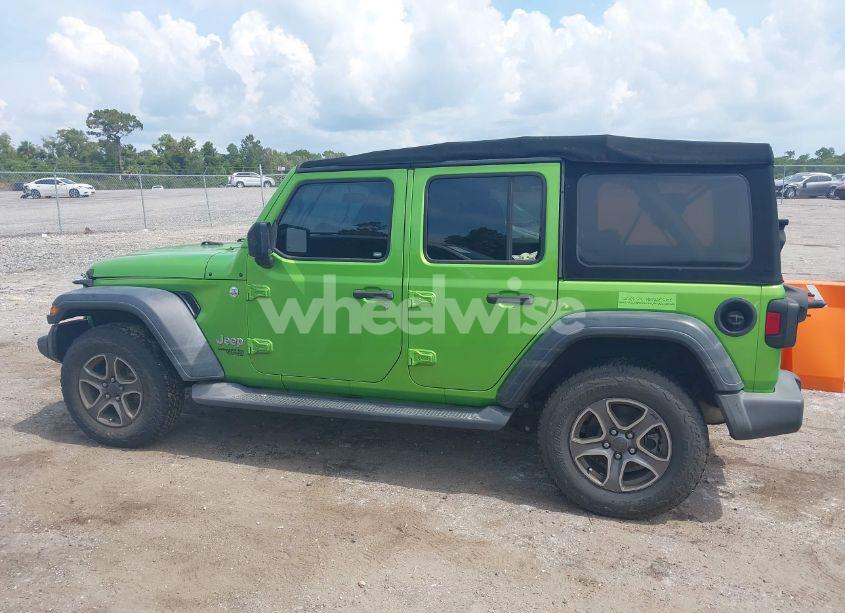 Photo 14 of 2018 Jeep Wrangler UNLIMITED SPORT S 4X4 (VIN 1C4HJXDN5JW245518)