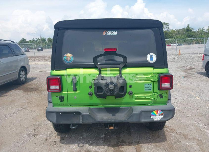 Photo 16 of 2018 Jeep Wrangler UNLIMITED SPORT S 4X4 (VIN 1C4HJXDN5JW245518)