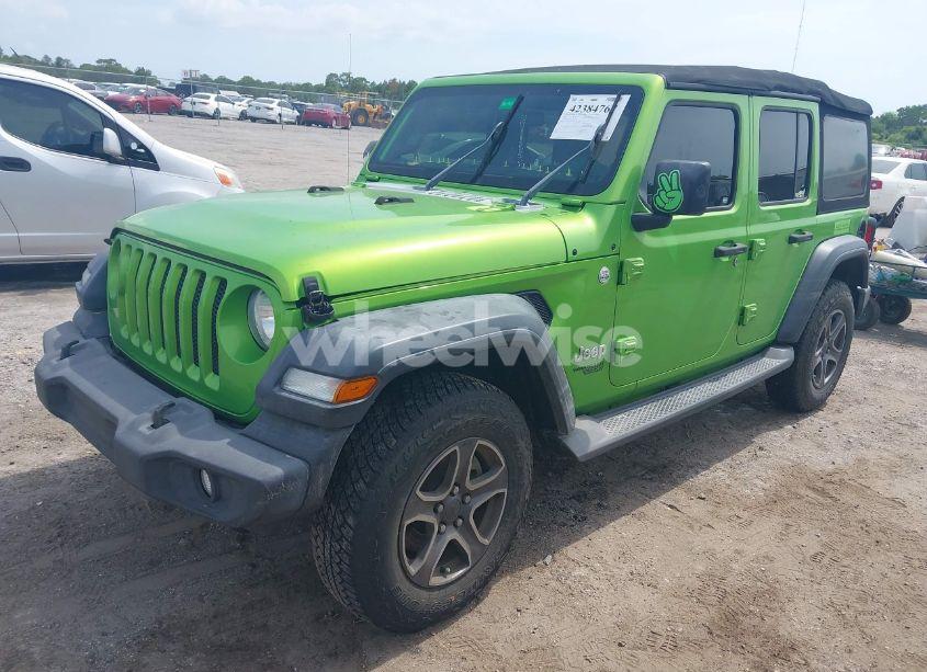 Photo 2 of 2018 Jeep Wrangler UNLIMITED SPORT S 4X4 (VIN 1C4HJXDN5JW245518)