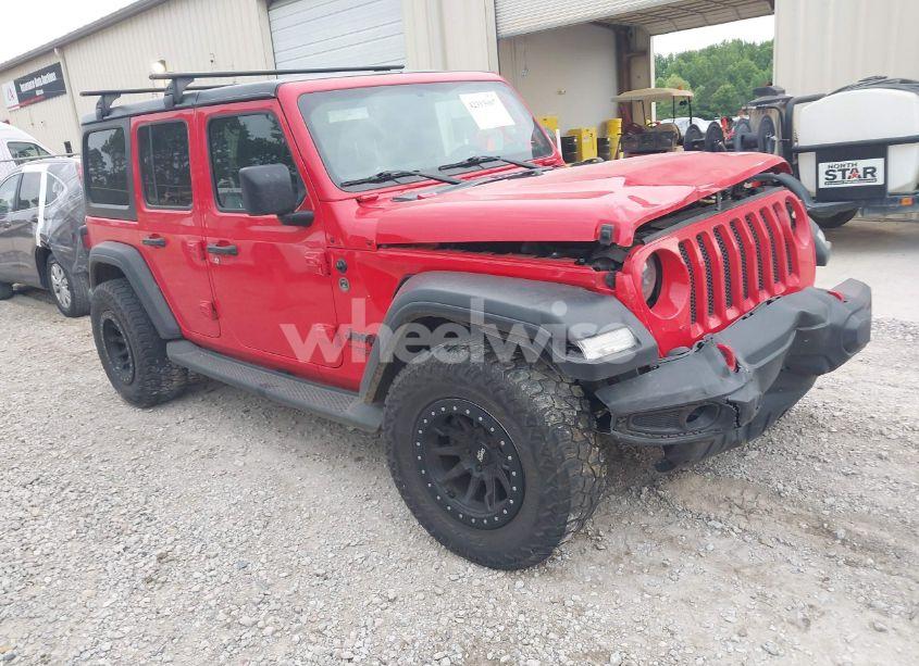 2020 Jeep Wrangler UNLIMITED SPORT S 4X4 (VIN 1C4HJXDN5LW160410) main photo