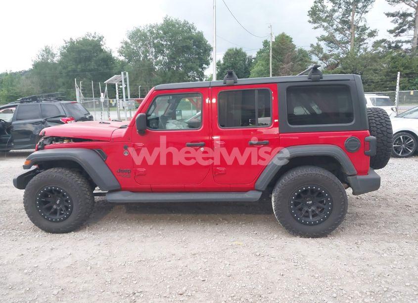 Photo 14 of 2020 Jeep Wrangler UNLIMITED SPORT S 4X4 (VIN 1C4HJXDN5LW160410)