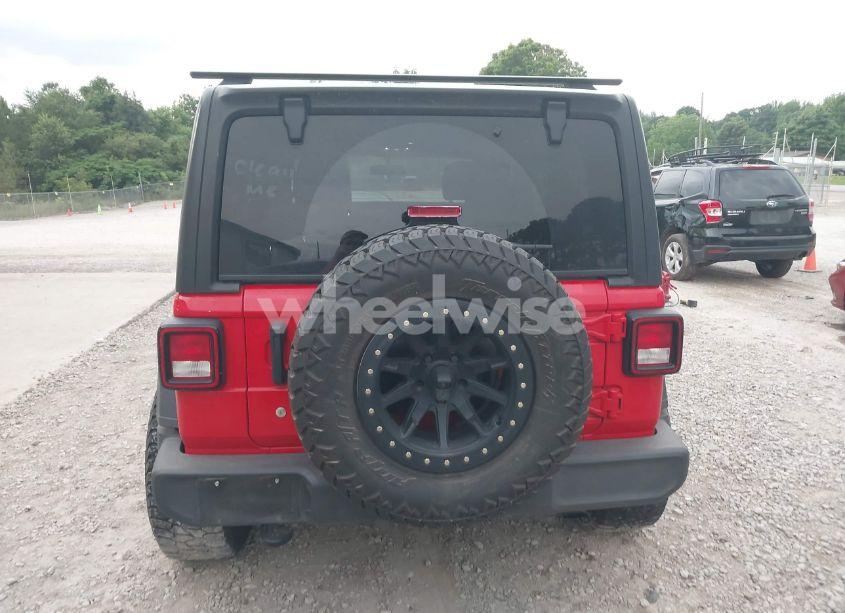 Photo 16 of 2020 Jeep Wrangler UNLIMITED SPORT S 4X4 (VIN 1C4HJXDN5LW160410)