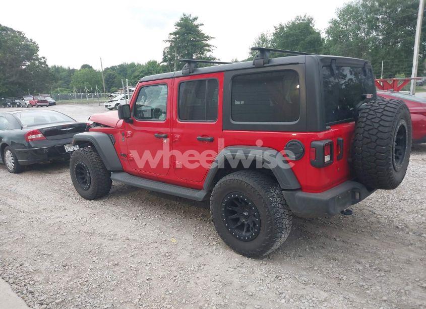 Photo 3 of 2020 Jeep Wrangler UNLIMITED SPORT S 4X4 (VIN 1C4HJXDN5LW160410)