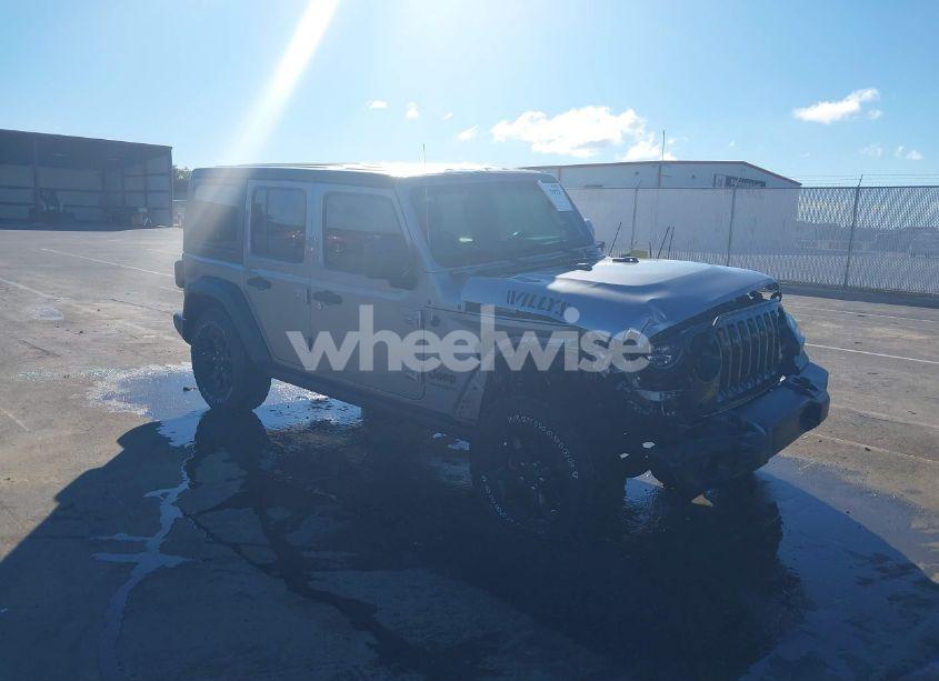 2020 Jeep Wrangler UNLIMITED WILLYS 4X4 (VIN 1C4HJXDN5LW185744) main photo
