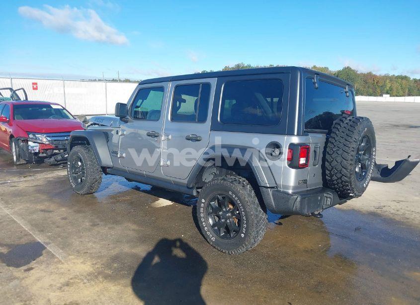 Photo 3 of 2020 Jeep Wrangler UNLIMITED WILLYS 4X4 (VIN 1C4HJXDN5LW185744)