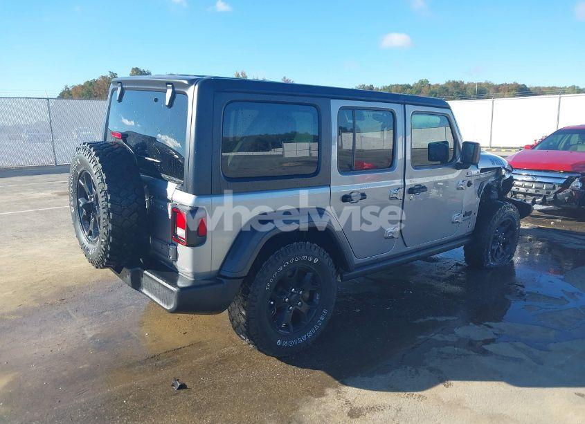 Photo 4 of 2020 Jeep Wrangler UNLIMITED WILLYS 4X4 (VIN 1C4HJXDN5LW185744)