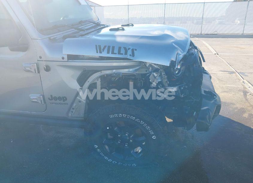 Photo 6 of 2020 Jeep Wrangler UNLIMITED WILLYS 4X4 (VIN 1C4HJXDN5LW185744)
