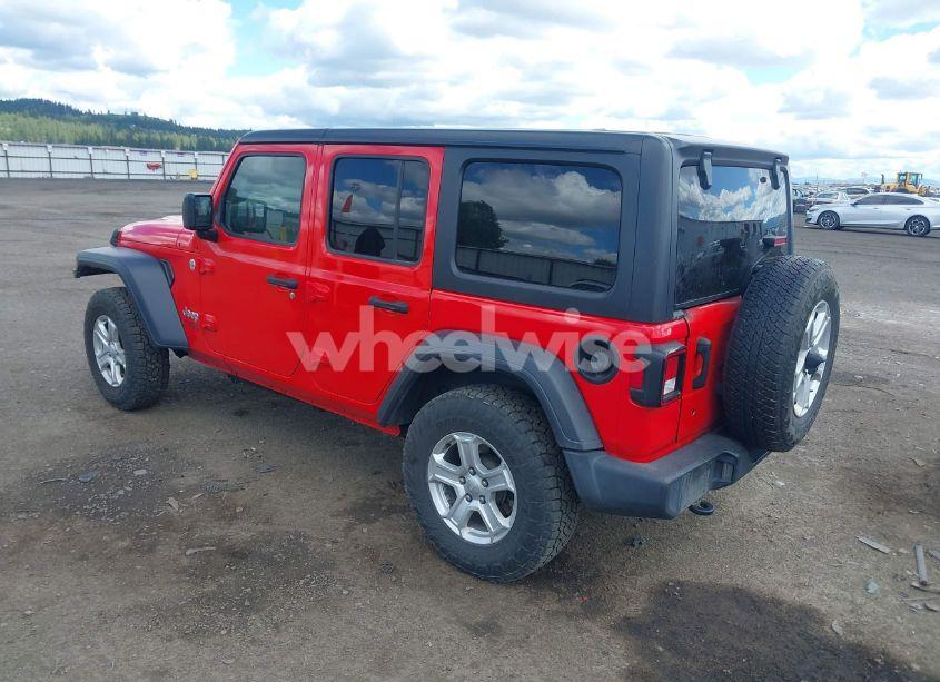 Photo 3 of 2020 Jeep Wrangler UNLIMITED SPORT S 4X4 (VIN 1C4HJXDN5LW279865)