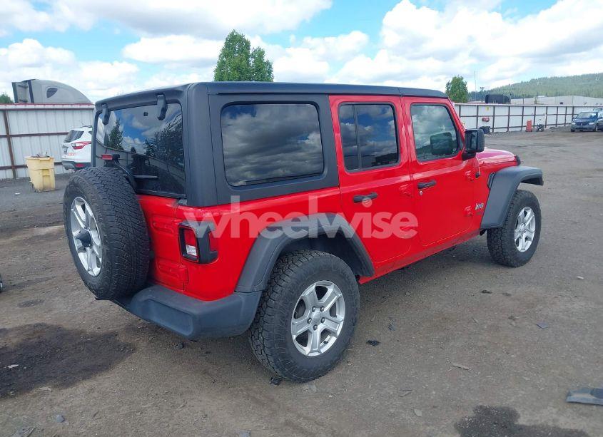 Photo 4 of 2020 Jeep Wrangler UNLIMITED SPORT S 4X4 (VIN 1C4HJXDN5LW279865)