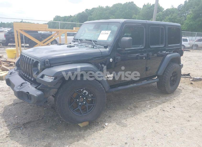 Photo 2 of 2020 Jeep Wrangler UNLIMITED SPORT S 4X4 (VIN 1C4HJXDN5LW327476)