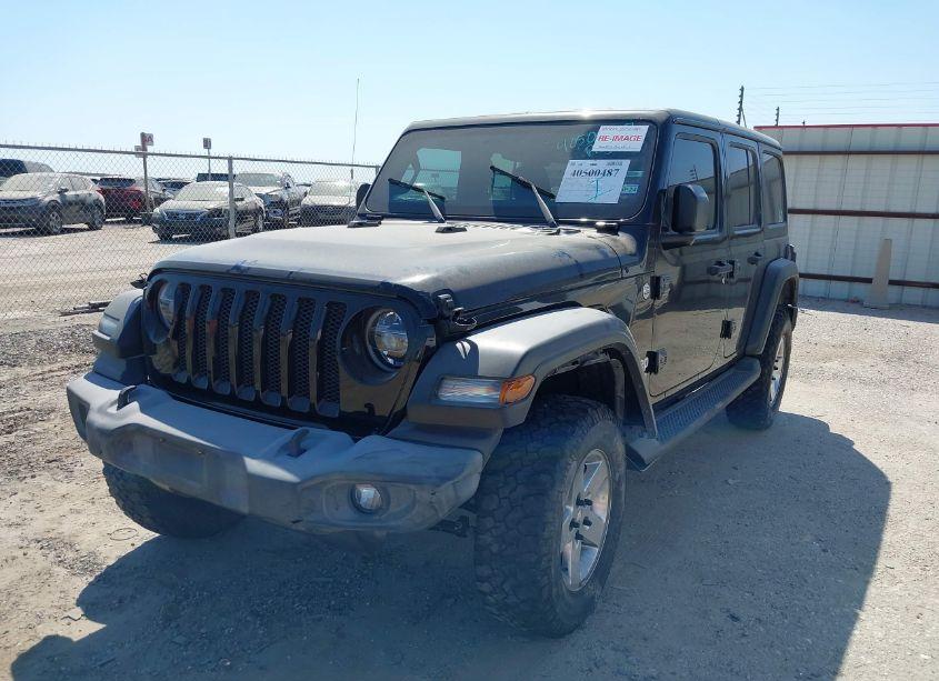 Photo 2 of 2021 Jeep Wrangler UNLIMITED SPORT S 4X4 (VIN 1C4HJXDN5MW511334)