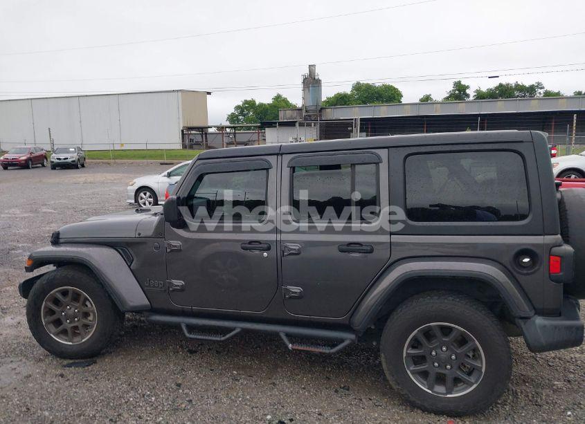 Photo 14 of 2021 Jeep Wrangler UNLIMITED 80TH ANNIVERSARY 4X4 (VIN 1C4HJXDN5MW549839)