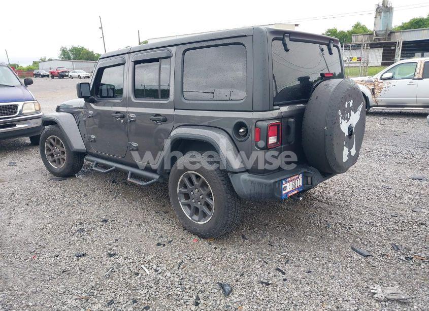 Photo 3 of 2021 Jeep Wrangler UNLIMITED 80TH ANNIVERSARY 4X4 (VIN 1C4HJXDN5MW549839)