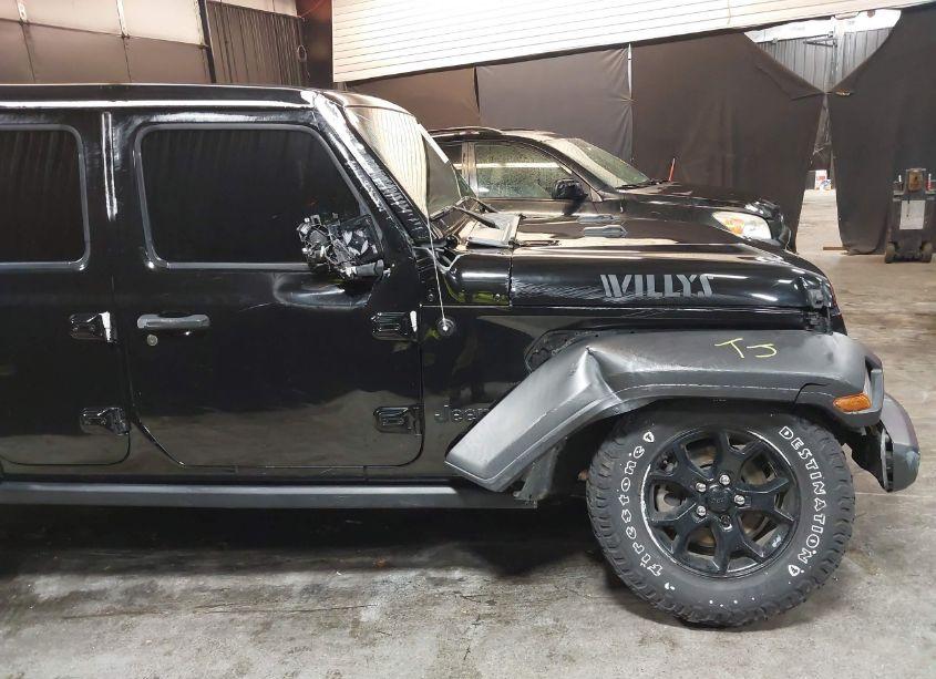 Photo 14 of 2021 Jeep Wrangler UNLIMITED WILLYS 4X4 (VIN 1C4HJXDN5MW709055)