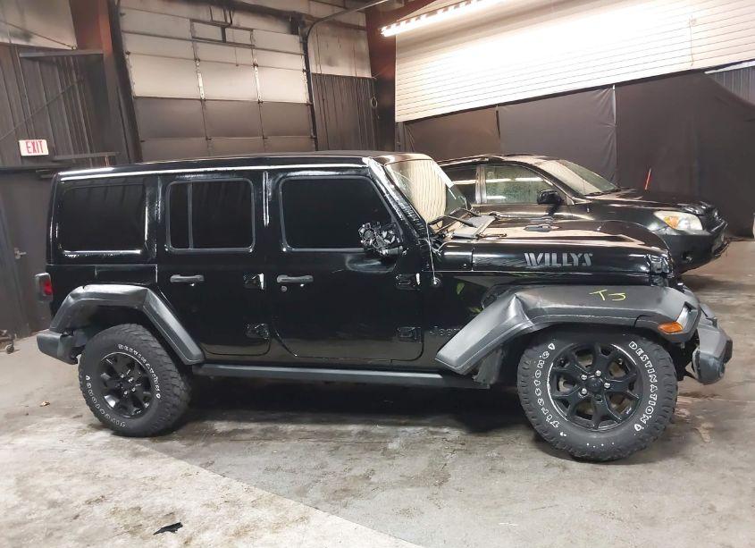 Photo 6 of 2021 Jeep Wrangler UNLIMITED WILLYS 4X4 (VIN 1C4HJXDN5MW709055)