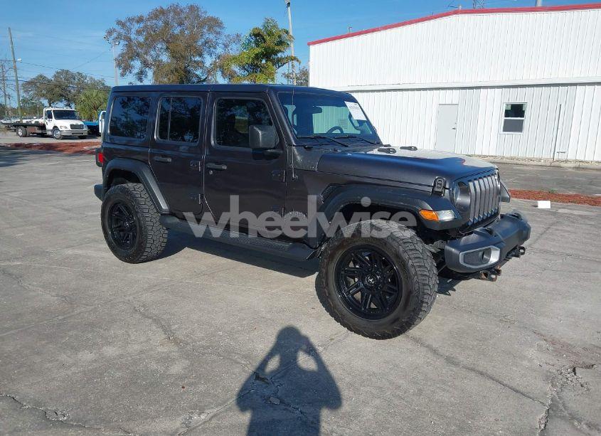 2021 Jeep Wrangler UNLIMITED SPORT 4X4 (VIN 1C4HJXDN5MW808846) main photo