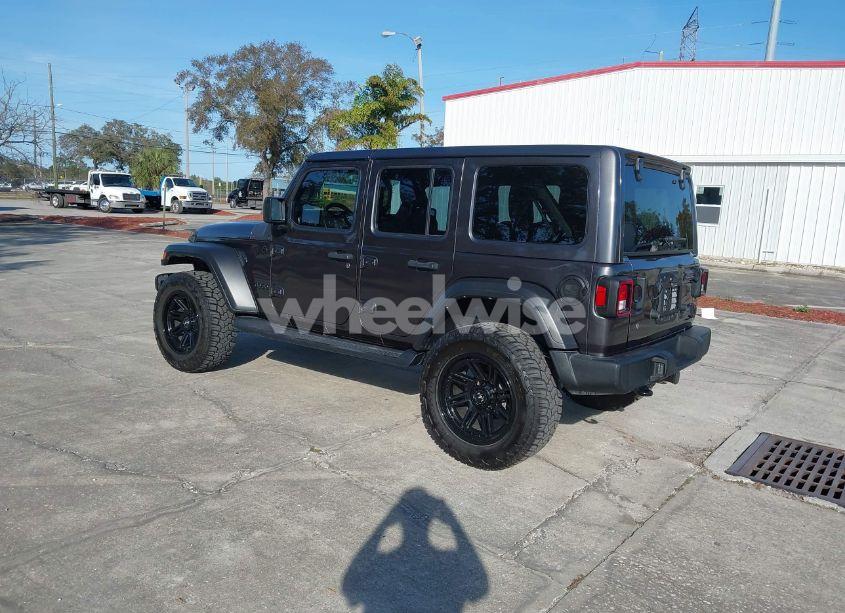 Photo 3 of 2021 Jeep Wrangler UNLIMITED SPORT 4X4 (VIN 1C4HJXDN5MW808846)