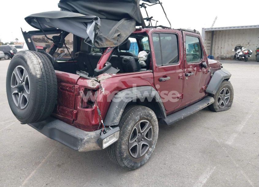 Photo 4 of 2021 Jeep Wrangler UNLIMITED SPORT S 4X4 (VIN 1C4HJXDN5MW840857)