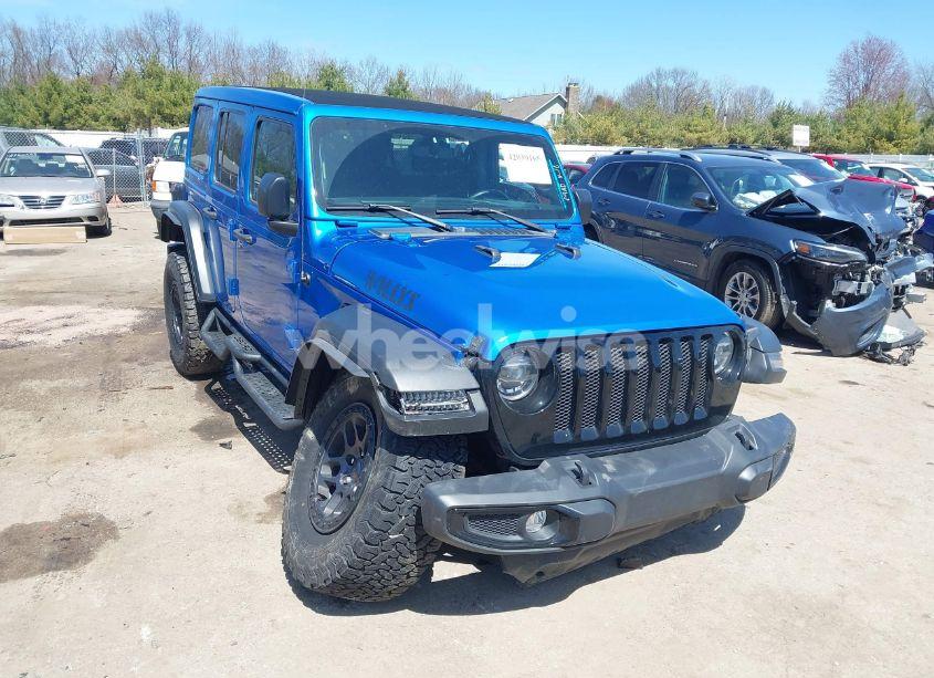 2022 Jeep Wrangler UNLIMITED WILLYS (VIN 1C4HJXDN5NW269680) main photo