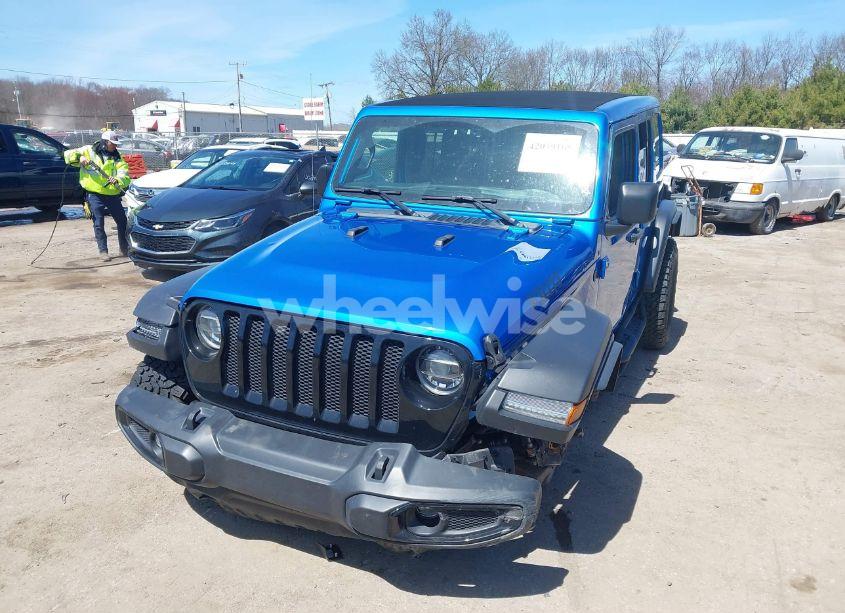 Photo 2 of 2022 Jeep Wrangler UNLIMITED WILLYS (VIN 1C4HJXDN5NW269680)