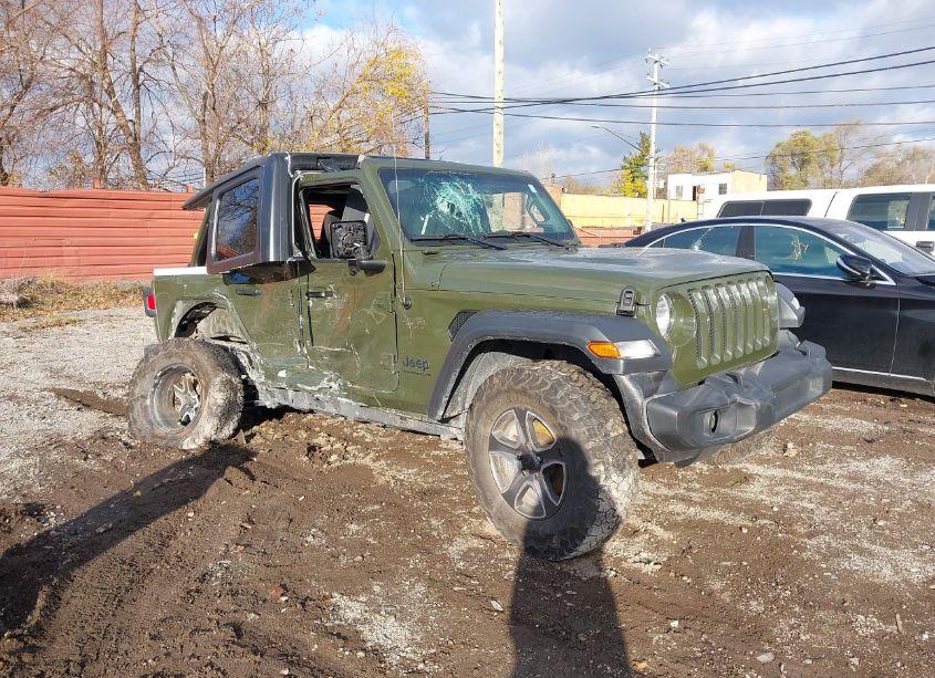 2023 Jeep Wrangler 4-DOOR SPORT S 4X4 (VIN 1C4HJXDN5PW617285) main photo