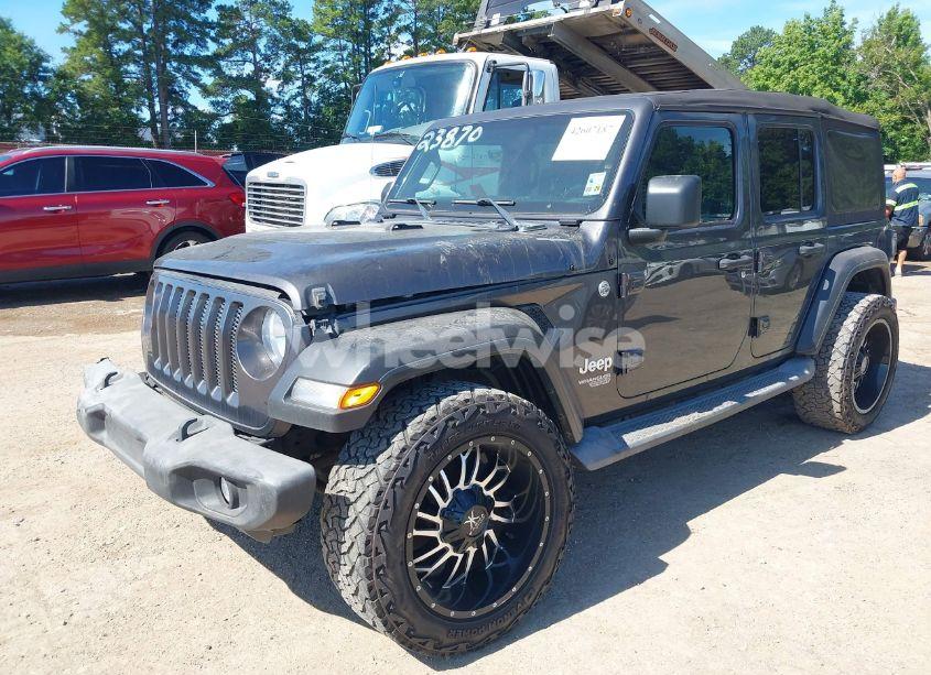 Photo 2 of 2018 Jeep Wrangler UNLIMITED SPORT S 4X4 (VIN 1C4HJXDN6JW277829)