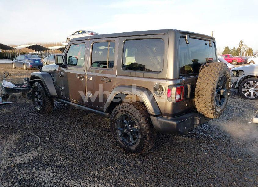 Photo 3 of 2020 Jeep Wrangler UNLIMITED WILLYS 4X4 (VIN 1C4HJXDN6LW159346)
